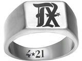 Texas Rangers Ring Silver & Black 10mm Ring | Sizes 8-12 #texasrangers