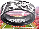 Kansas City Chiefs Ring Camouflage Ring Camo Ring logo Ring #chiefs #nfl