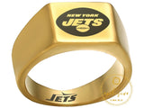 New York Jets Ring Gold Titanium Ring Sizes 8 - 10 #jets #nyjets