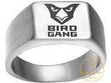 Arizona Cardinals Ring Silver Titanium Ring | Sizes 8 - 12 #arizonacardinals #birdgang