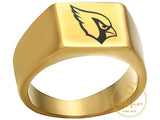 Arizona Cardinals Ring Gold Titanium Ring | Sizes 8 - 12 #arizonacardinals #nfl