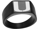 Miami Hurricanes Ring Black 10mm Band | Sizes 8-12 #miami #hurricanes #TheU