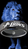 Detroit Lions Ring Matte Black Wedding Band | Sizes 6 - 13 #detroitlions #nfl