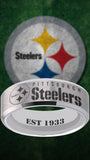 Pittsburgh Steelers Ring Silver Wedding Band | Sizes 6-13 #pittsburgh #steelers