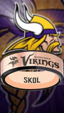 Minnesota Vikings Ring Rose Gold & Black Wedding Band | Sizes 6-13 #vikings #skol #nfl