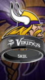 Minnesota Vikings Ring Black Wedding Band | Sizes 6-13 #vikings #skol #nfl