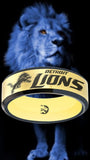 Detroit Lions Ring Gold & Black Wedding Band | Sizes 6-13 #detroit #lions #nfl