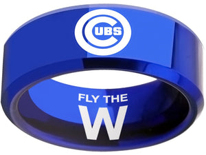 Chicago Cubs Ring Blue Wedding Ring | Sizes 6-13 #cubs