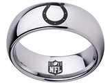 Indianapolis Colts Ring Silver Ring Tungsten Ring #colts #nfl