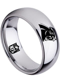 Carolina Panthers Ring Panthers Silver Wedding Ring |Sizes 5-16 #panthers